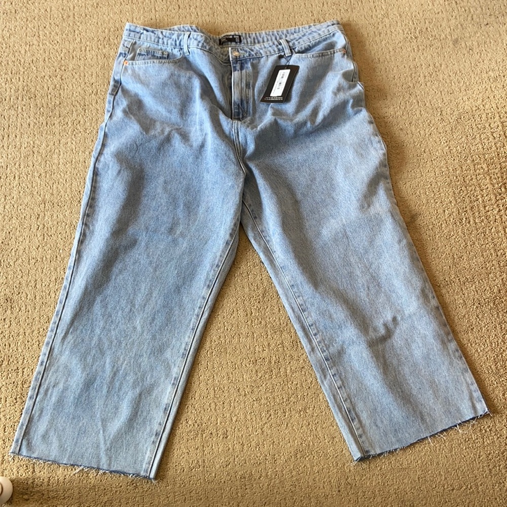 NWT Pretty Little Thing flare jeans size 20